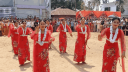 সাংগ্রাই উৎসবে মেতেছে খাগড়াছড়ির মারমা সম্প্রদায়
